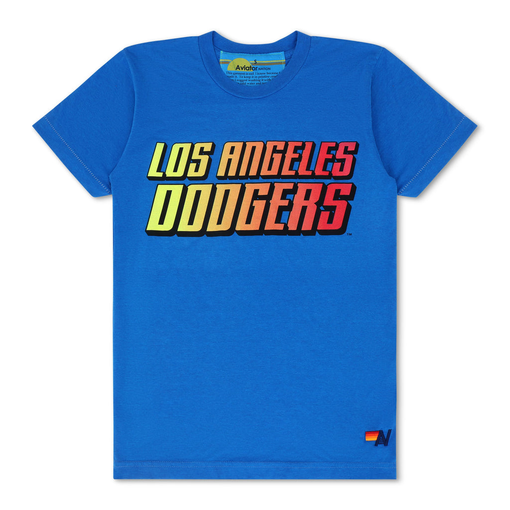 Classic LOS ANGELES DODGERS 2026 CREW TEE - OCEAN