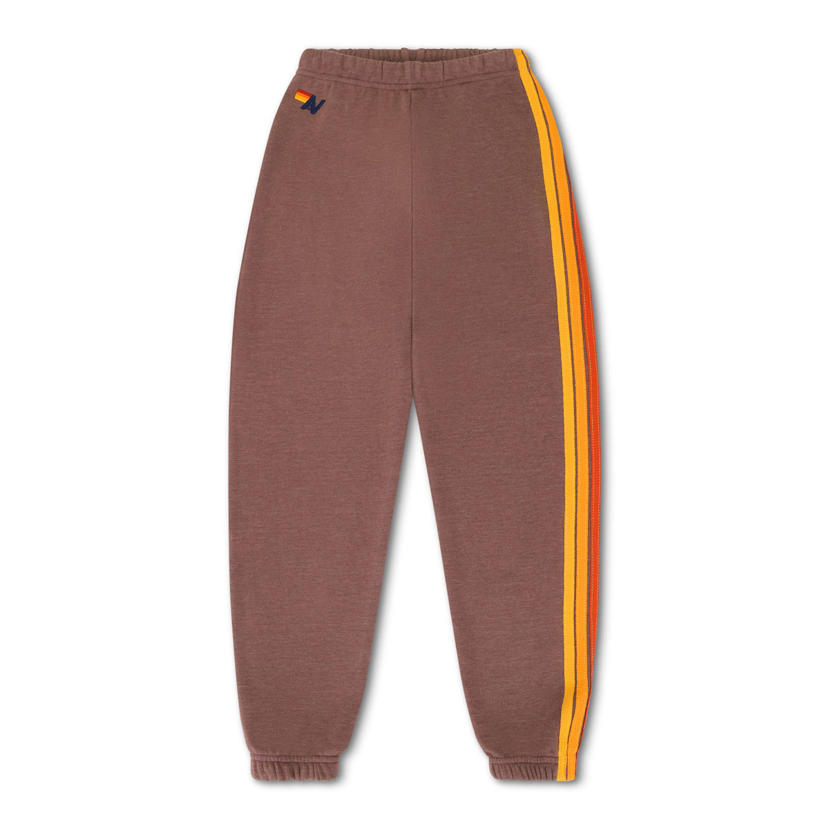 Classic 5 STRIPE SWEATPANTS - MOCHA
