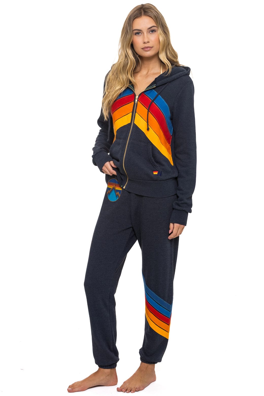 Classic ALL SEASONS CIRCLE CHEVRON SWEATPANTS - CHARCOAL