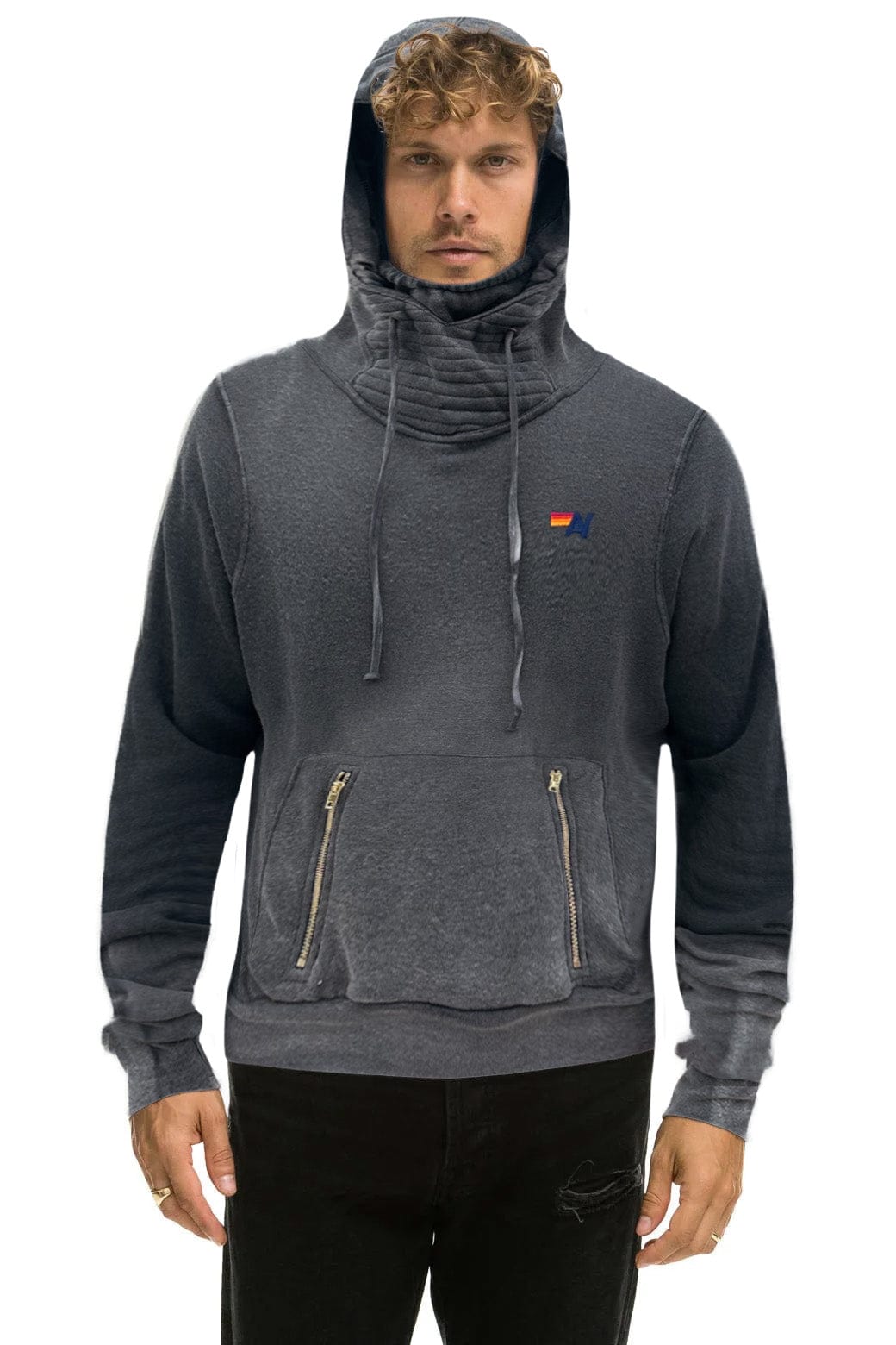 Classic NINJA PULLOVER HOODIE - FADED SMOKE