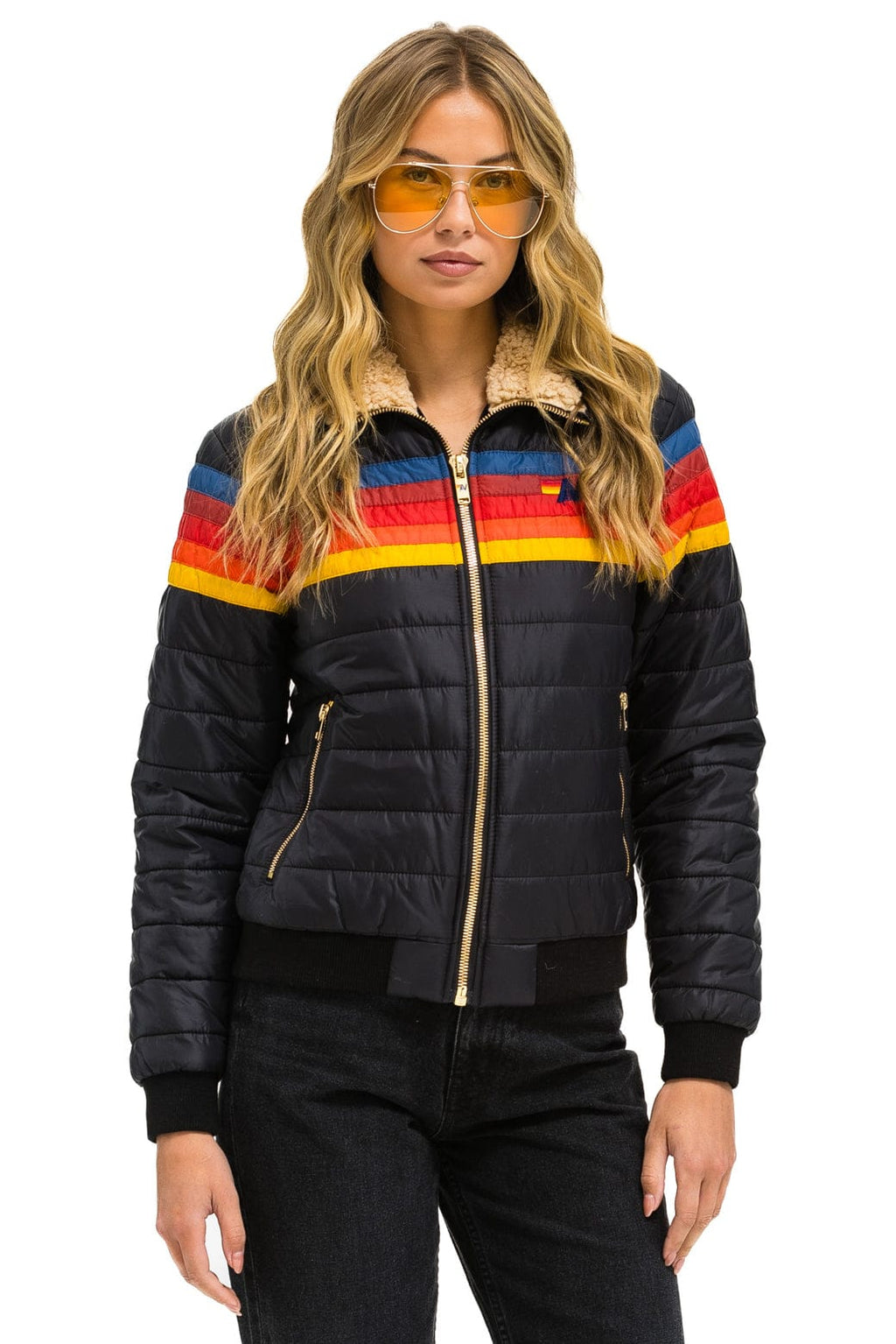 Classic 5 STRIPE JACKET - BLACK