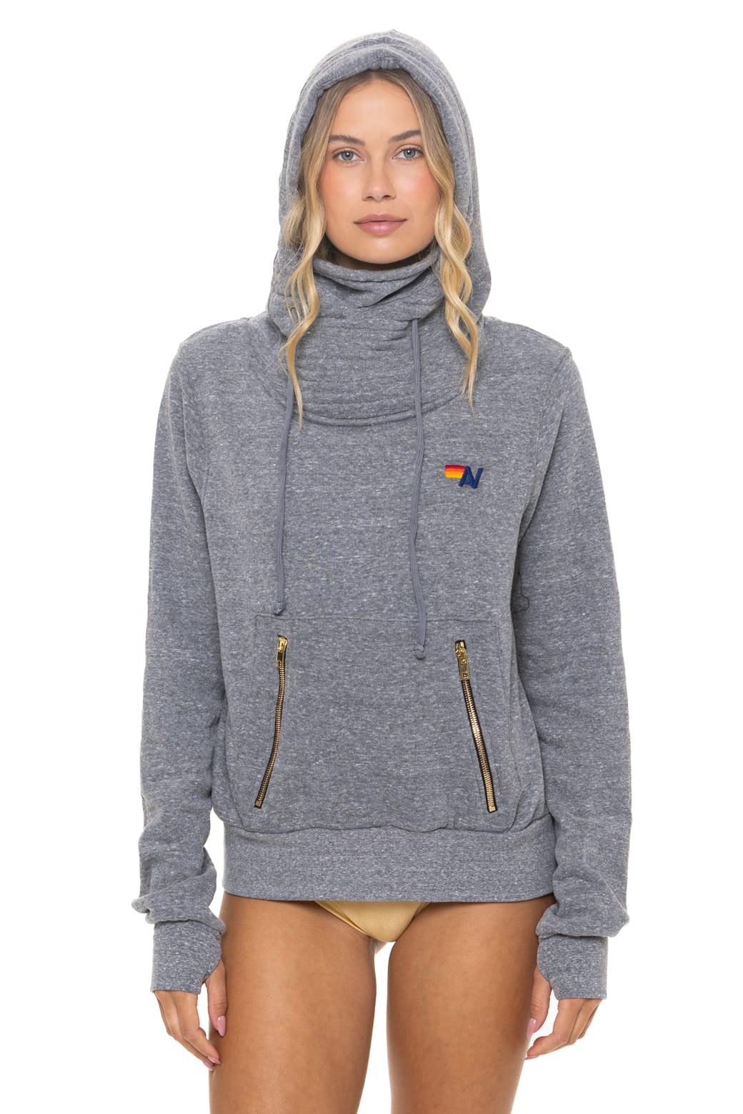 Classic NINJA PULLOVER HOODIE - HEATHER GREY