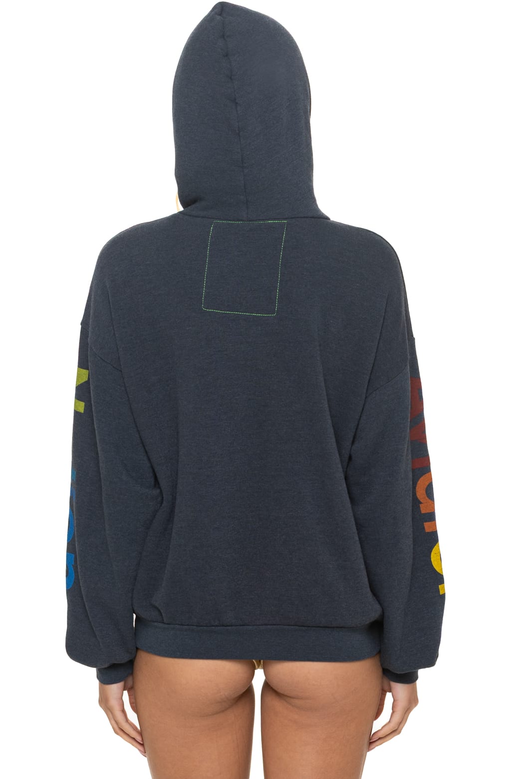 Classic AVIATOR NATION RELAXED VENICE PULLOVER HOODIE - CHARCOAL