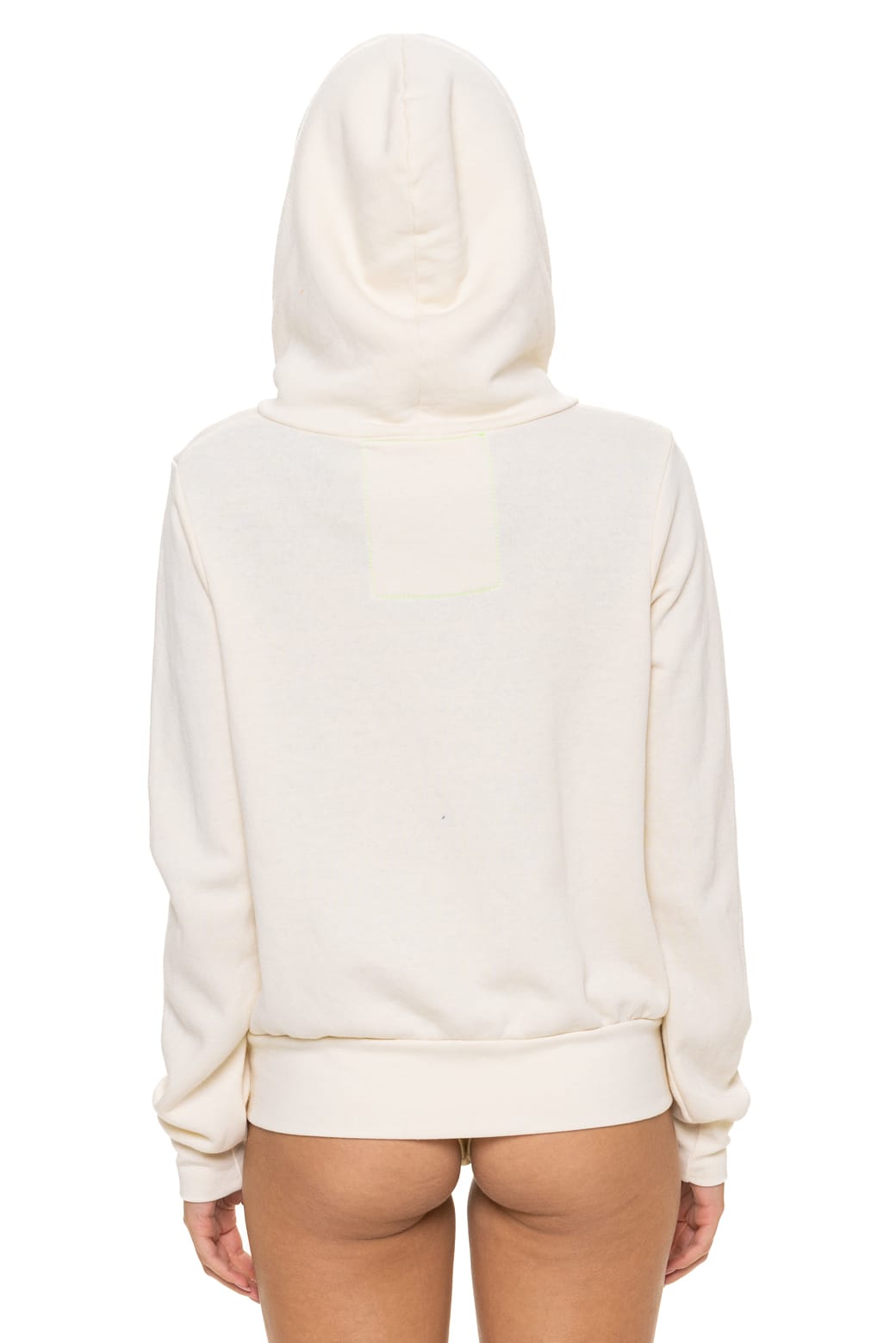 Classic 5 STRIPE AMERICA ZIP HOODIE - VINTAGE WHITE USA