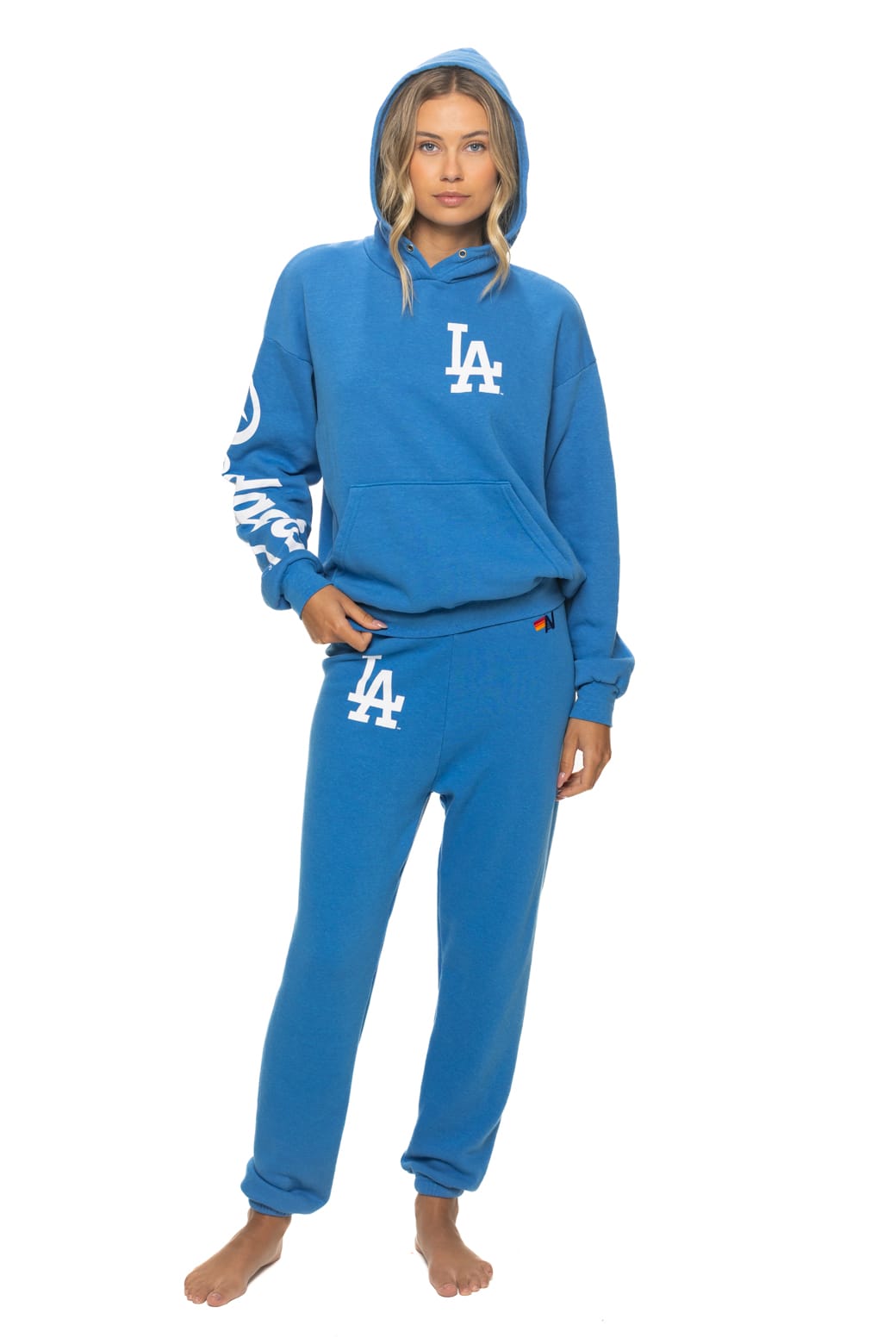 Classic LOS ANGELES DODGERS 2026 RELAXED PULLOVER HOODIE - COBALT