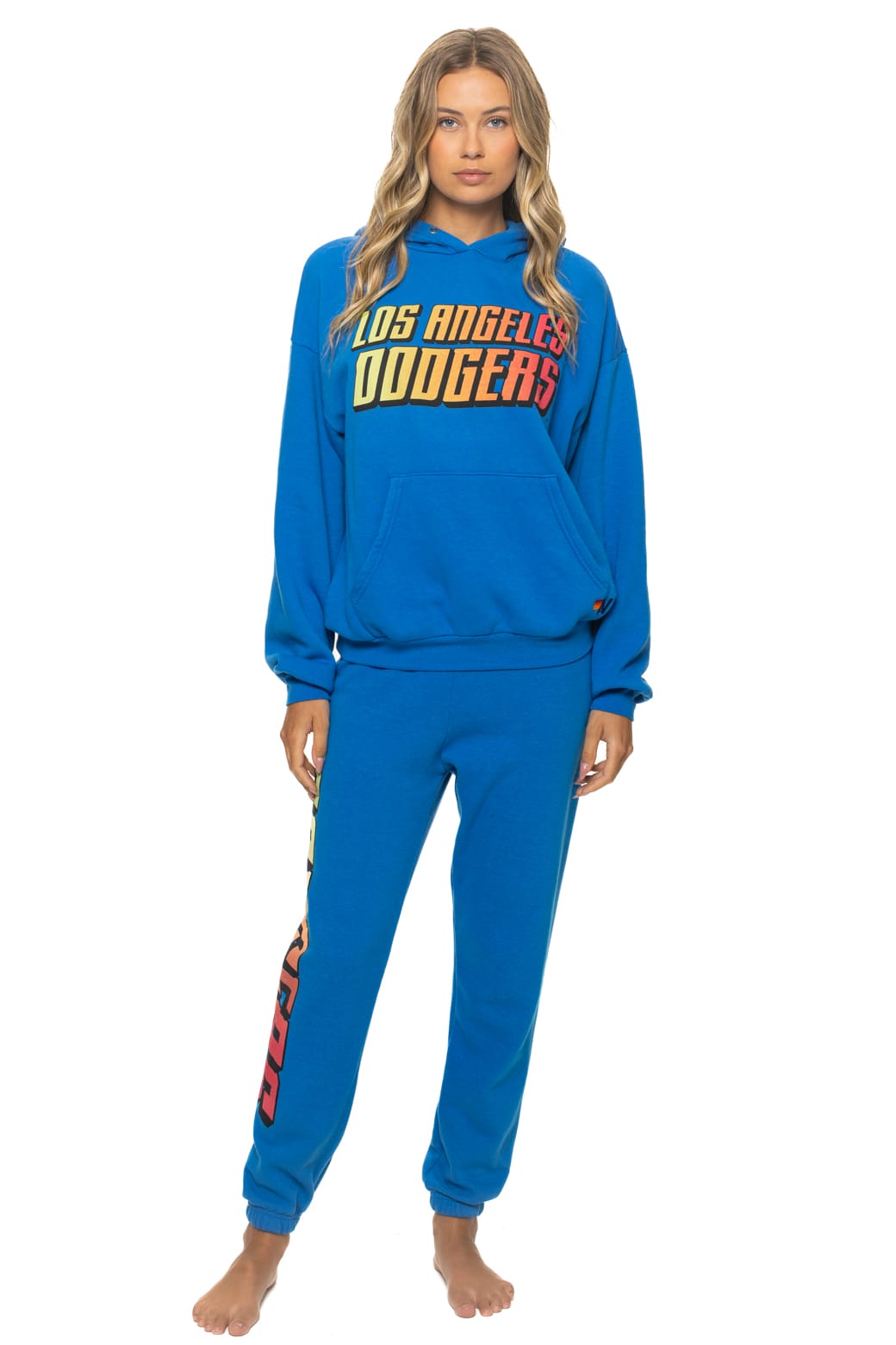 Classic LOS ANGELES DODGERS 2026 RELAXED PULLOVER HOODIE - OCEAN