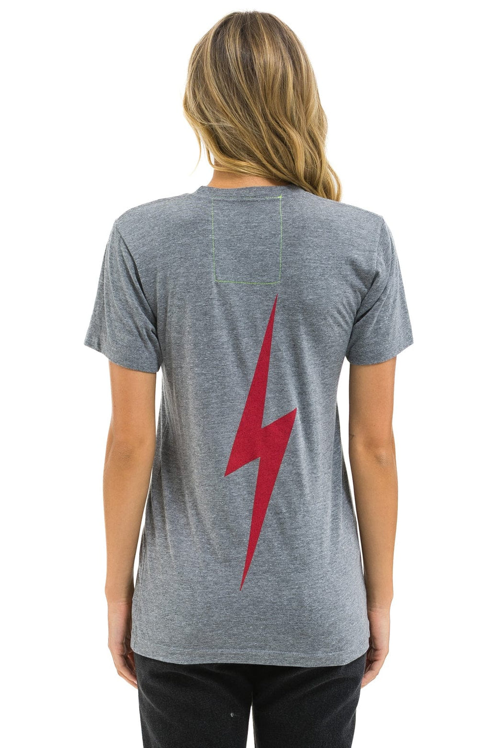 Classic PHILLIES BOLT CREW TEE - HEATHER GREY