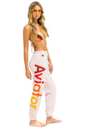 Classic AVIATOR NATION 2 SWEATPANTS - LIGHT PINK