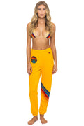 Classic ALL SEASONS CIRCLE CHEVRON SWEATPANTS - GOLD
