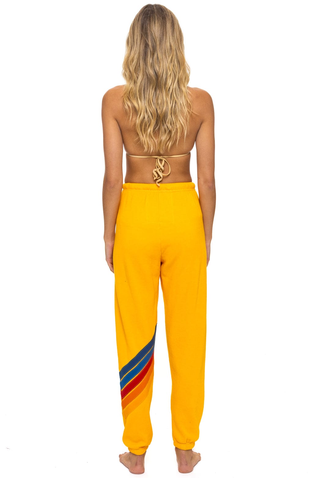 Classic ALL SEASONS CIRCLE CHEVRON SWEATPANTS - GOLD