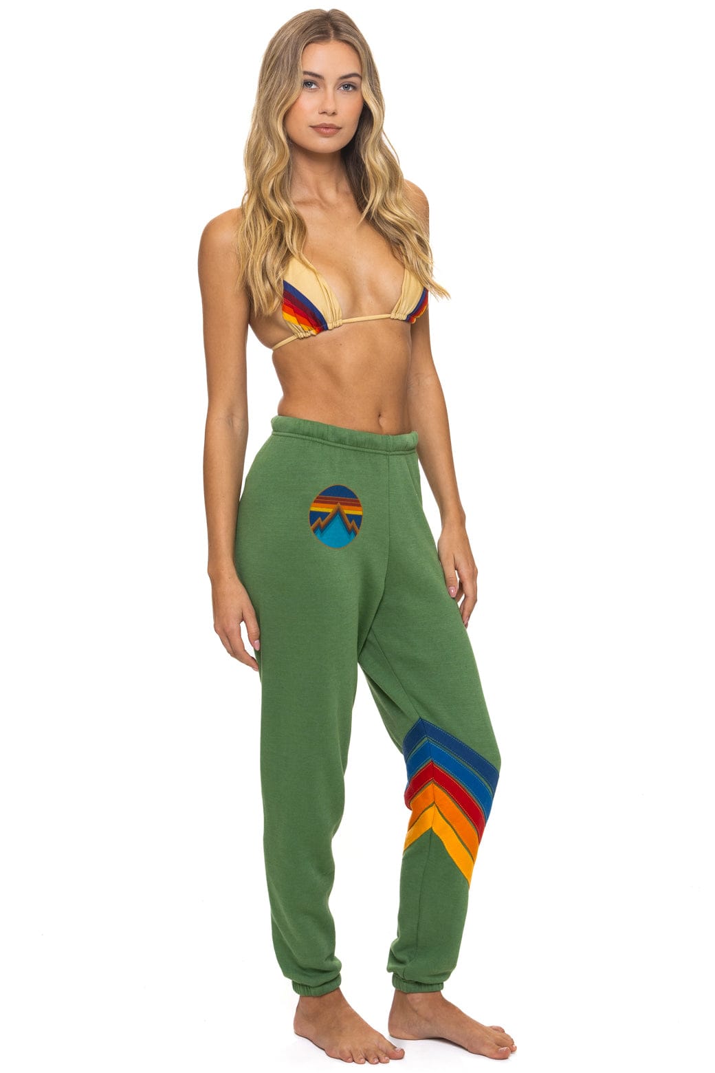 Classic ALL SEASONS CIRCLE CHEVRON SWEATPANTS - PALM