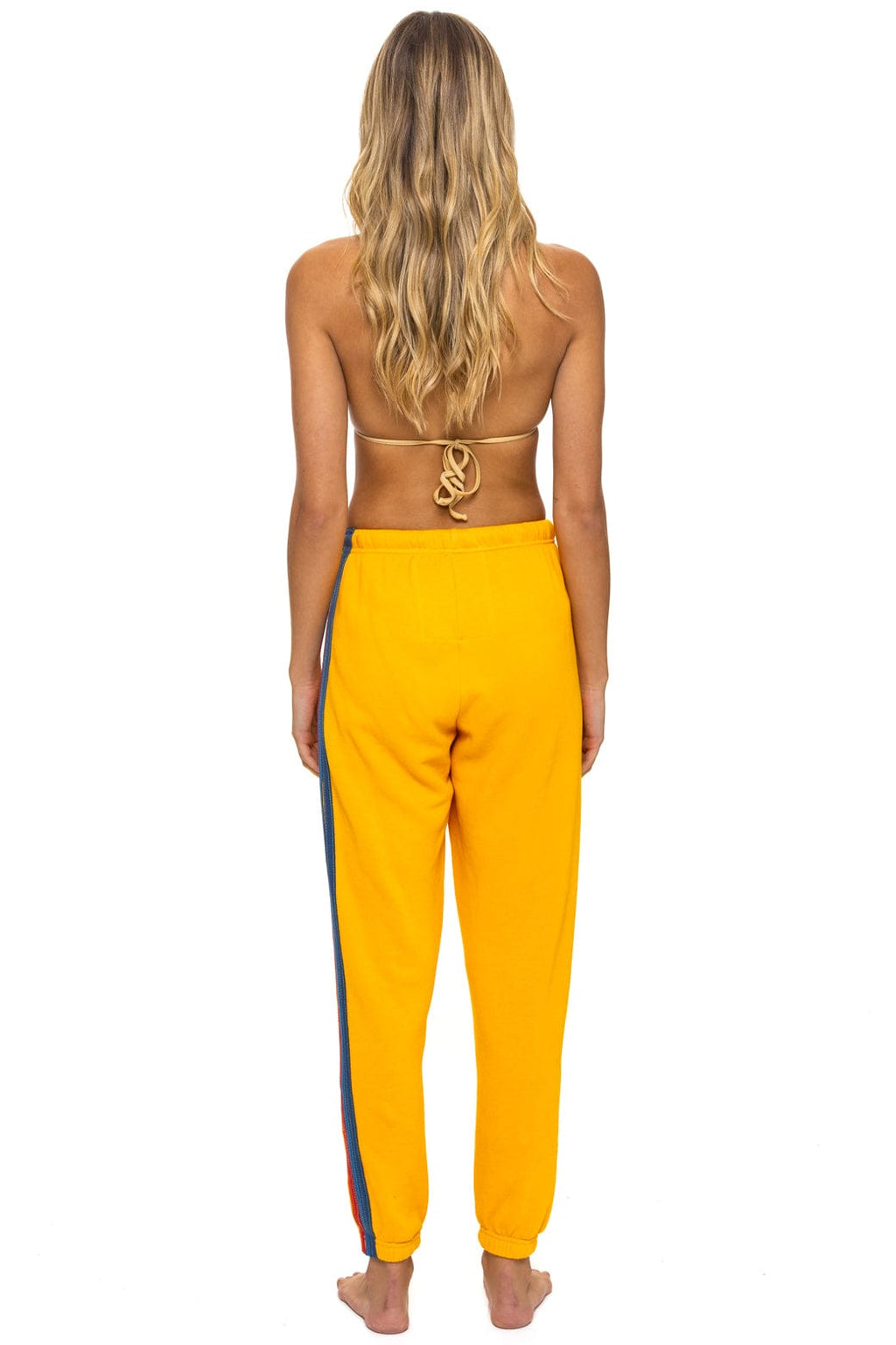 Classic 5 STRIPE SWEATPANTS - GOLD