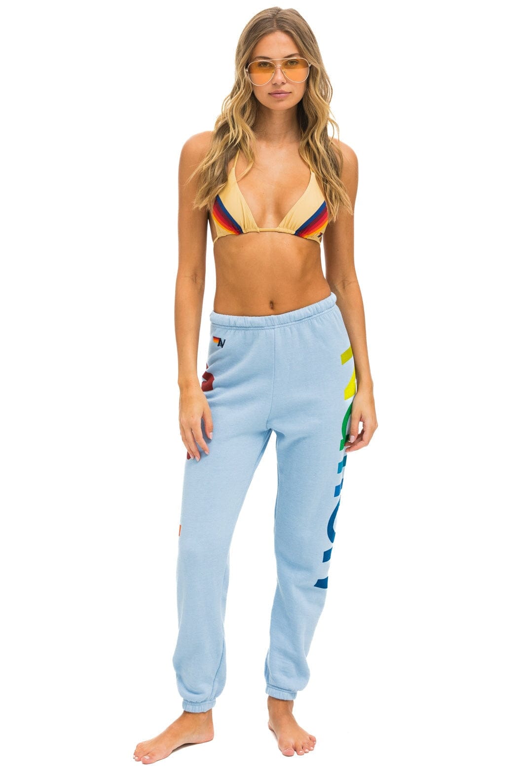 Classic AVIATOR NATION 2 SWEATPANTS - ICE