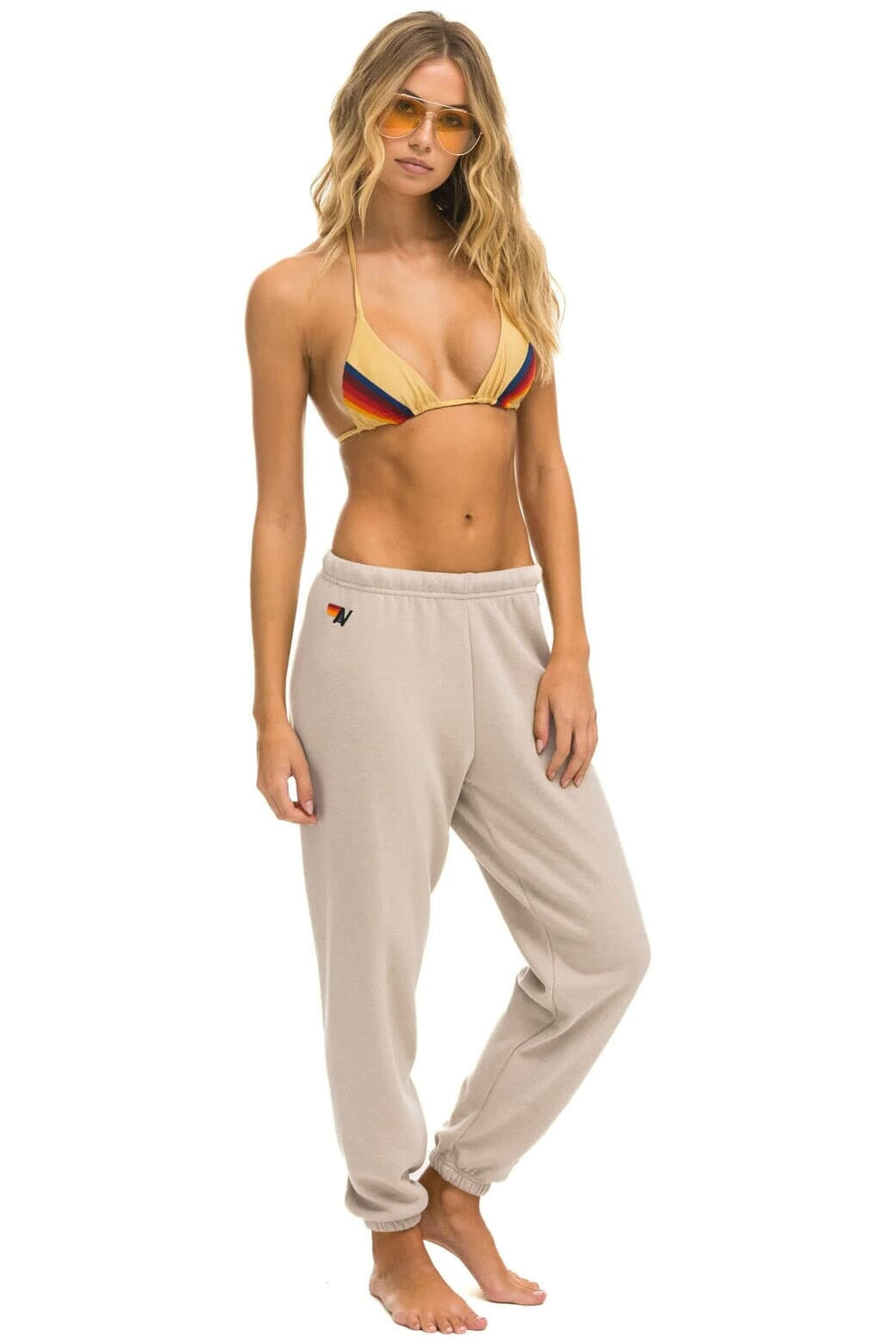 Retro BOLT SWEATPANTS - SAND MOCHA