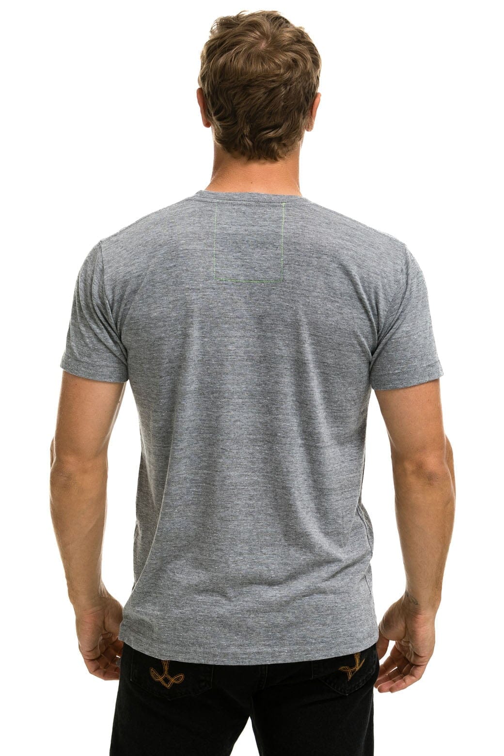 Retro LOCALS ONLY TEE - HEATHER GREY