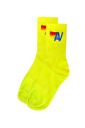 Classic LOGO SOCK - NEON YELLOW