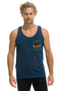 Retro MENS AVIATOR NATION VENICE TANK - NAVY