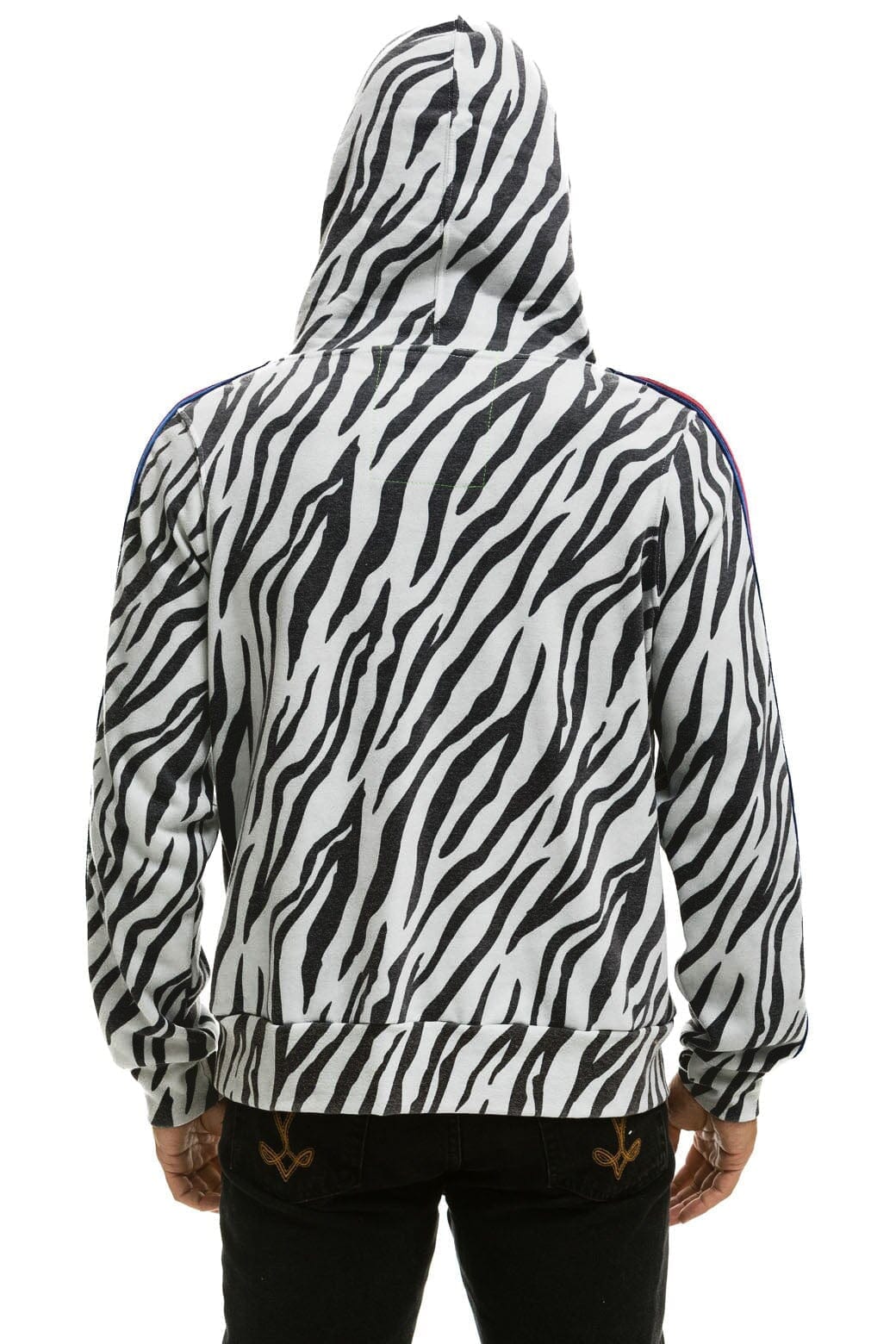 Classic NINJA PULLOVER HOODIE - ZEBRA