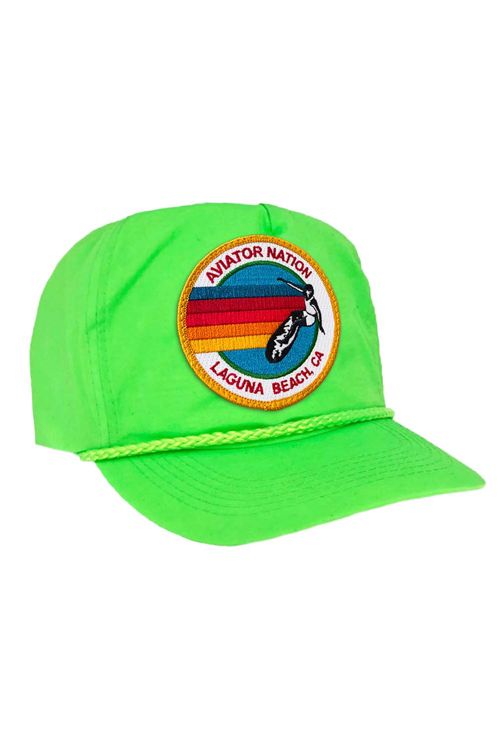 Retro SIGNATURE LAGUNA BEACH VINTAGE NYLON TRUCKER HAT