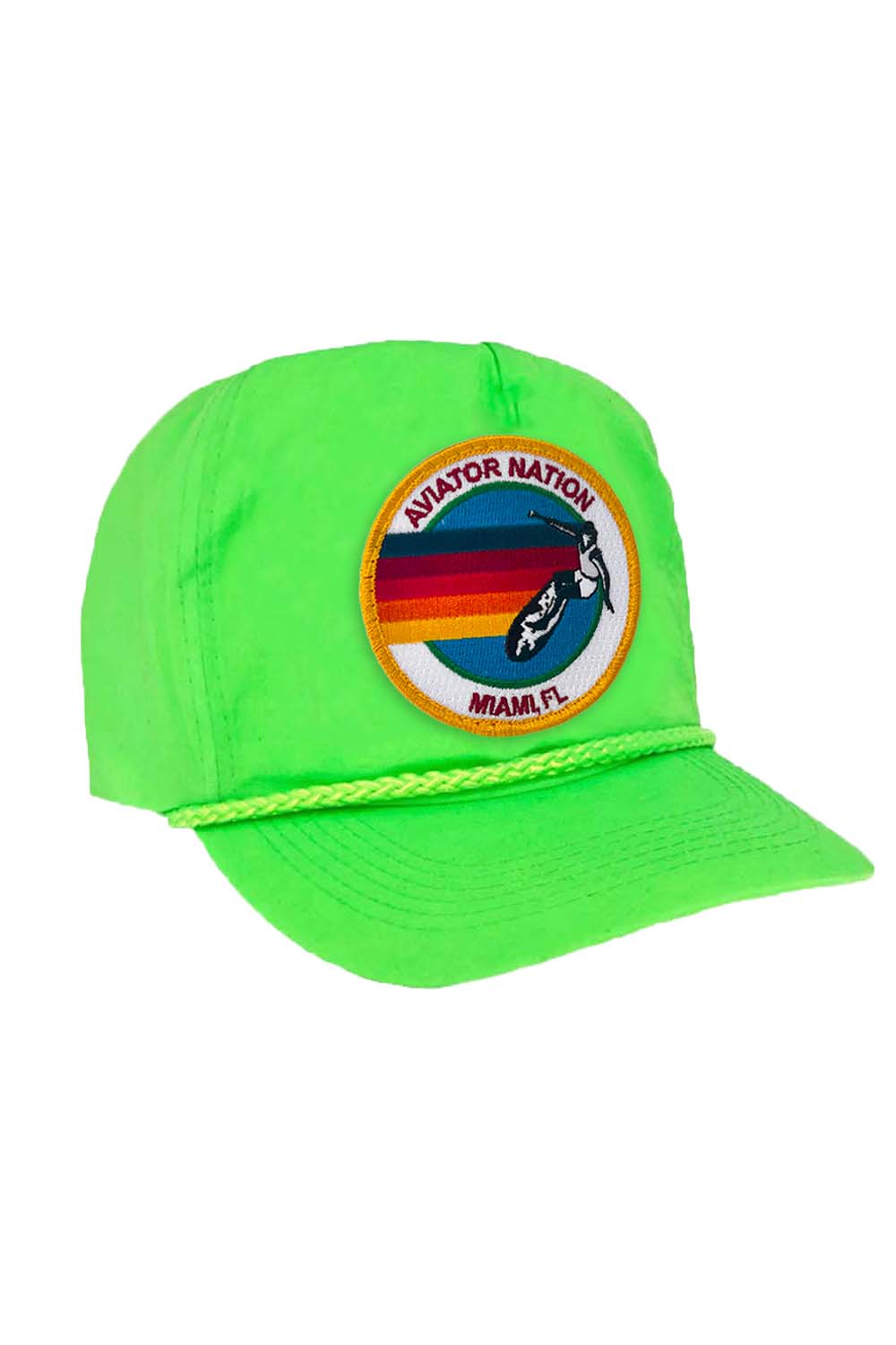 Retro SIGNATURE MIAMI VINTAGE NYLON TRUCKER HAT