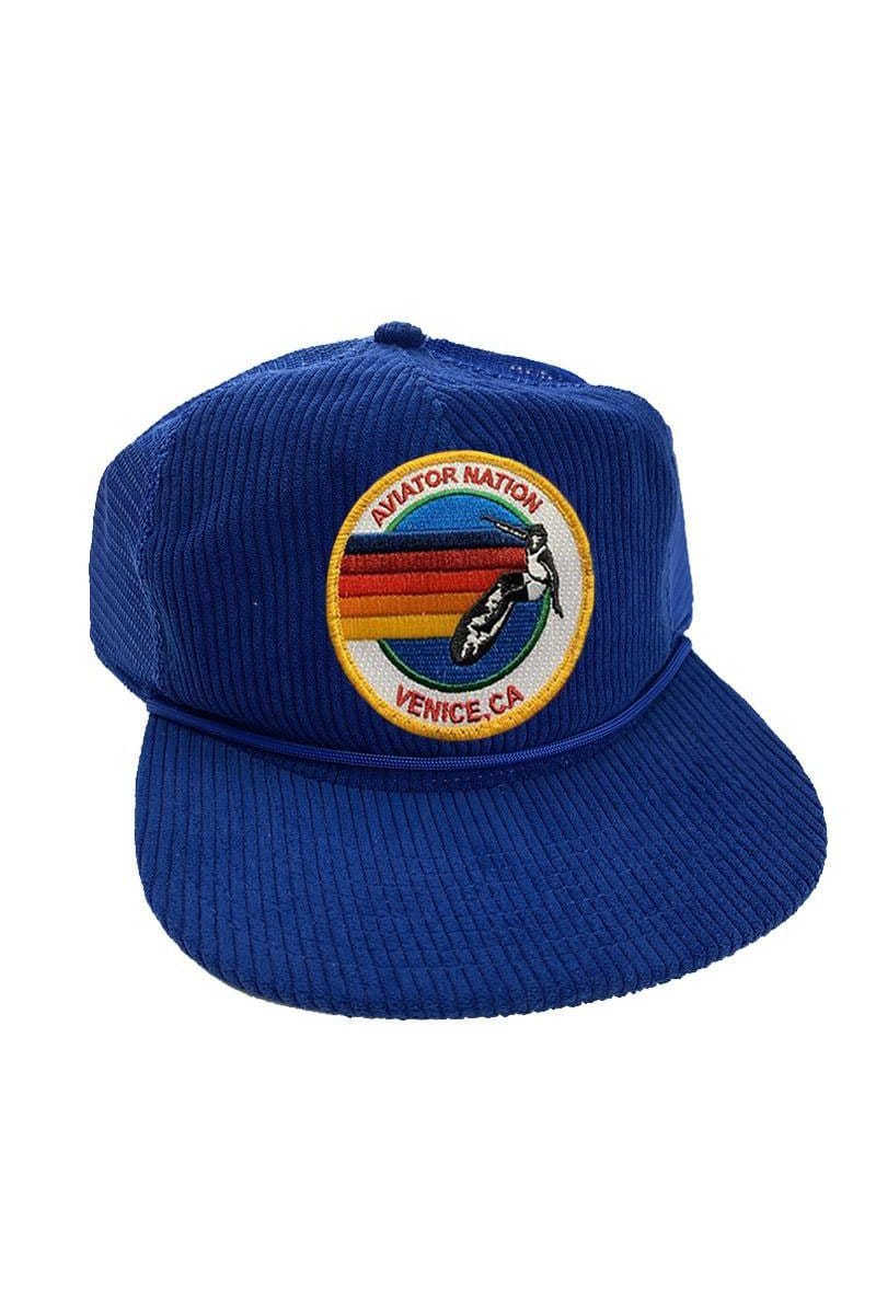 Retro SIGNATURE VENICE - VINTAGE CORDUROY MESH TRUCKER HAT
