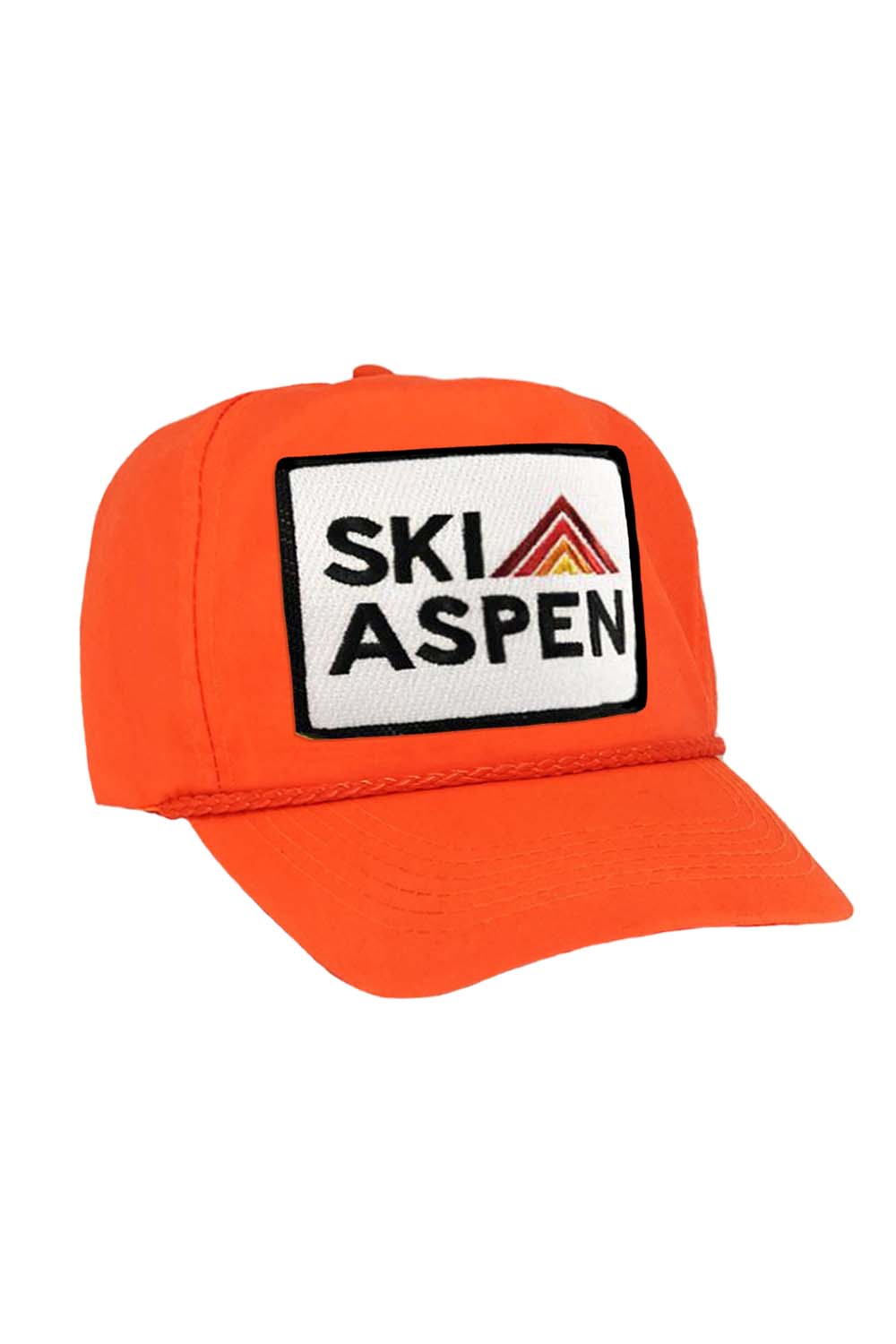 Retro SKI ASPEN - VINTAGE NYLON TRUCKER HAT