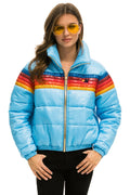 Retro 5 STRIPE APRES JACKET - GLOSSY SKY